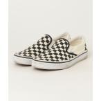 「VANS」 スリッポン 7 ベージュ レディース