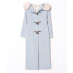 ショッピングダッフル 「Her lip to」 ダッフルコート M ブルー レディース