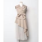 「dazzlin」 ノースリーブワンピー