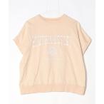 「Bonjour Sagan」 半袖Tシャツ FREE ベージュ レディース