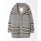 ショッピングWestwood 「Westwood Outfitters」 刺繍ニットコート M グレー レディース