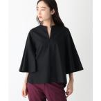 「OPAQUE.CLIP」 7分袖ブラウス 40 ブラック レディース