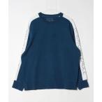 ショッピングアメリカンイーグル 「American Eagle」 ワンポイント長袖Tシャツ L ブルー メンズ