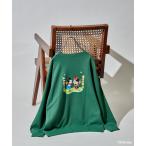 ショッピングミッキー トレーナー スウェット 「MICKEY MOUSE」レトロ バッグプリントスウェット/ ミッキーマウス レディース