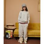 スウェットパンツ ジャージ 「種まき」針と糸スウェットパンツ レディース メンズ