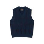 セーター ニット シャドウ アーガイル ニットベスト メンズ