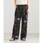 パンツ TICCA / フラワー プリント パンツ レディース