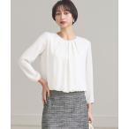 ショッピングバルーン ブラウス シャツ シルキーデシン ボールチェーン バルーン ブラウス レディース