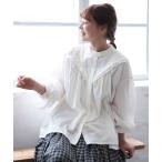 ブラウス シャツ 白いクラシックなブラウス レディース