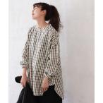 ブラウス シャツ 黒に合わせたい、チェックのシャツ。 レディース