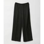 パンツ 「conte」アセテート イージーワイドパンツ レディース