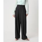 パンツ 「conte」2タック ワイドパンツ レディース