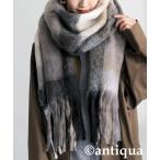 ショッピング柄 ストール マフラー チェック柄 マフラー レディース