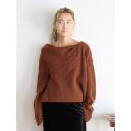 ニット セーター 「WEB限定」オフショルデザインニット レディース