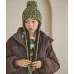 ニット帽 ニットキャップ オリジナルイヤーフラップニット帽 レディース