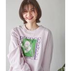 tシャツ アソートグラフィックロングTシャツ レディース