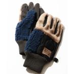 手袋 「KRIFF MAYER/クリフメイヤー」キルティング 切替グローブ/手袋 メンズ レディース