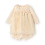 ベビー服 ロンパース キラキラドットベビースーツ