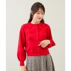 ショッピングリボン カーディガン リボンニットカーディガン レディース