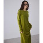 ドレス ベロア BOTANICAL DYED DRESS