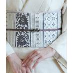  obi одиночный товар маленький двойной пояс obi utatane Hakata тканый длинный натуральный шелк .. Индия ... сверху бежевый сделано в Японии женский 