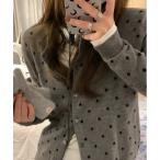 カーディガン 水玉ドット カーディガン レディース メンズ