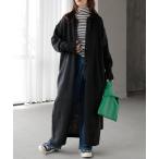 カーディガン ウールタッチロングカーディガン レディース