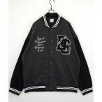 スタジャン 「GROOVY STORE」ビッグサイズ スウェット ドットスタジャン 裏起毛 メンズ レディース