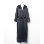 「G-STAR」 長袖ワンピース L ネイビー レディース