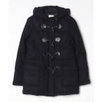 [Khaju] полупальто "даффл коут" - темно-синий женский 