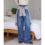 [CHAN ME] Denim брюки X-LARGE голубой женский 