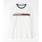 「TOMMY HILFIGER」 長袖T