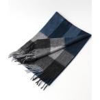 ストール マフラー カシミヤチェックマフラー30 メンズ