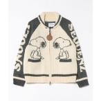 ショッピングカウチン セーター ニット 「SEQUENZ/シークエンズ」PEANUTS ピーナッツ カウチンニット メンズ レディース