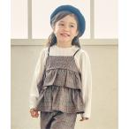 トレーナー  「リンク/ジュニア対応」ティアードドッキングトップス キッズ 子供服 女の子