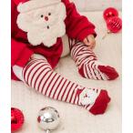ベビーシューズ クリスマスモチーフタイツ