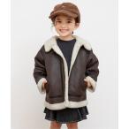 革ジャン ライダース ライダースボアジャケット キッズ 子供服 男の子 女の子