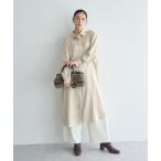 シャツワンピース ヴィンテージサテンシャツワンピース