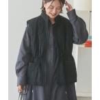 ベスト ジレ ドロストキルティングベスト レディース