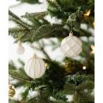 ショッピングオーナメント インテリア フロッキーオーナメント12点セット「WHITE」 / 590270