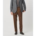 ショッピングソニー スラックス ライトサキソニー テーパード １プリーツ スラックス ヨコストレッチ メンズ