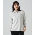 ポロシャツ ポロ TOUGH TWISTスムース長袖ポロシャツ レディース