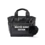 トートバッグ 「MASTER BUNNY EDITION」ファーポンチャーム付き合繊カートバッグ (UNISEX) レディース メンズ