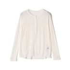 ショッピングcolors tシャツ SHIPS Colors:ウール混  天竺 ヘンリー ネック ロンT レディース