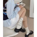  носки [ ammy. / Amy точка ] one отметка кнопка окантовка носки женский 