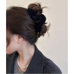 ショッピングヘアアクセサリー ヘアクリップ 「 ammy. / エイミードット 」 くしゅくしゅ ベロア ヘアクリップ / ヘアアクセサリー