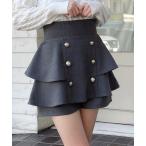 ショッピングティアード スカート ティアードスカパン