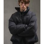 ダウンジャケット ダウン ステッチスタンドショートダウン メンズ