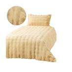  bed постельные принадлежности [WARMY War mi-]....po Como ko мех .. чехол на футон одиночный желтый 