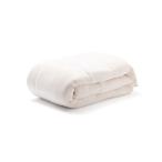 ショッピングクッションカバー クッション クッションカバー 「WARMY ウォーミー」しっとり アルガンオイル加工 フリル 掛けふとん ダブル ホワイト×ブラック